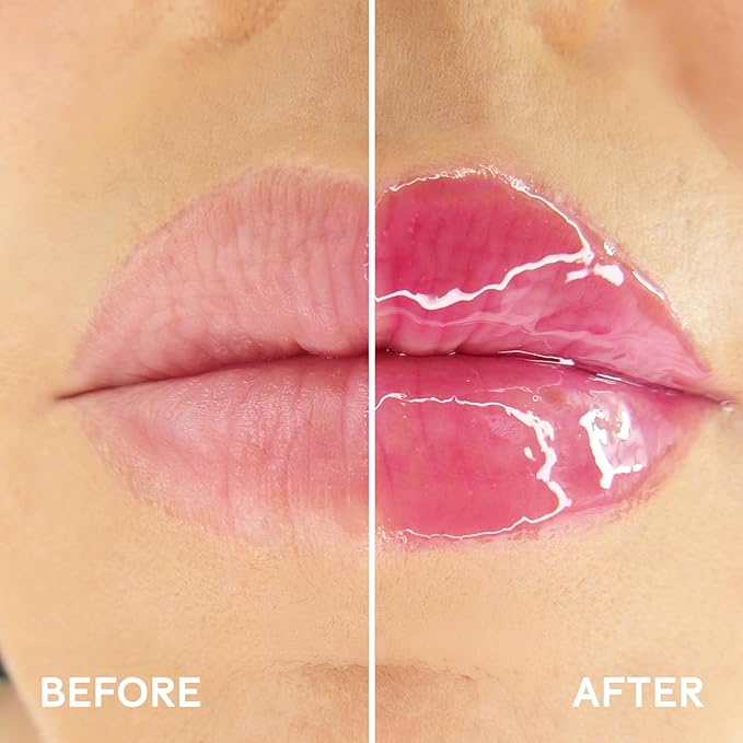 Winky Lux Crave Barely There Sheer Tinted Lip Oil - Hydrating Lip Gloss Tint, Cranberry Red Glossy Lip Balm, Juicy Non Sticky Long Lasting Formula, Infused with Jojoba Oil & Soft Vanilla Scent