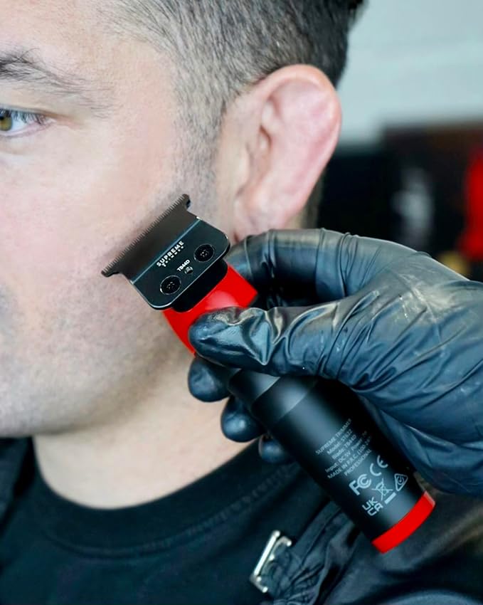 Supreme Trimmer 2Spee ST622 – Cordless Beard & Hair Trimmer for Men | 2-Speed Motor, 180 Min Runtime, Zero-Gap Adjustable Blade, Digital Display, Removable Blade Design