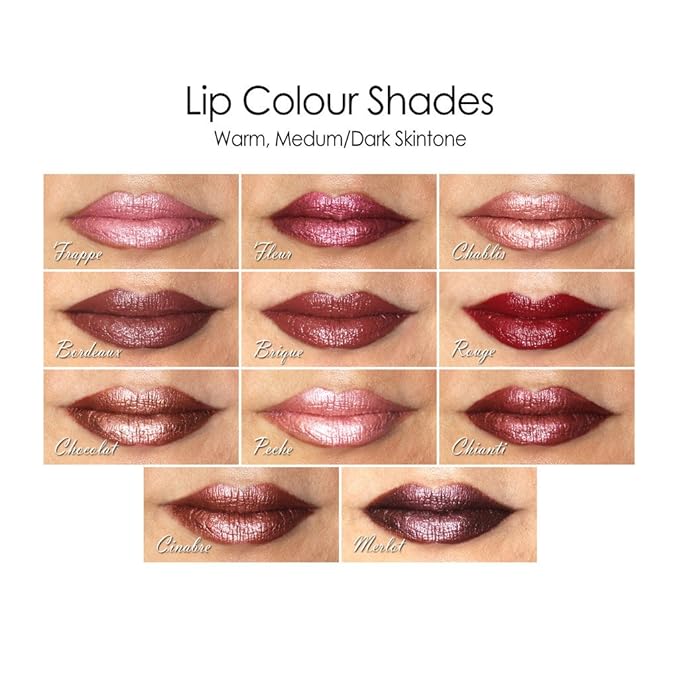 Lauren Brooke Cosmetiques Natural Lip Color, Lipstick (Merlot)