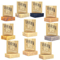 Organic Lavender Variety Bar Soap - Gentle Cleansing for Sensitive Skin, Herbal and Mint - 10 Pack