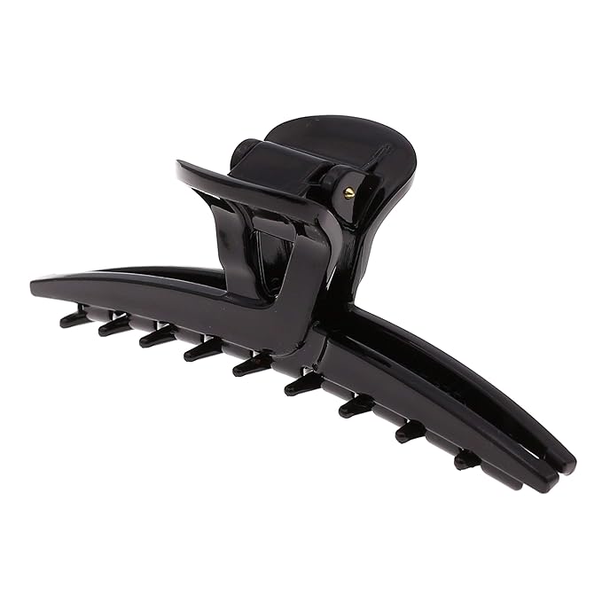 Camila Paris CP2661 French Hair Clip for Women, Narrow, Strong Hold Grip Double Teeth Girls Hair Claw Clips Jaw, Fashion Durable Styling Hair Accessories for Women, Made in France