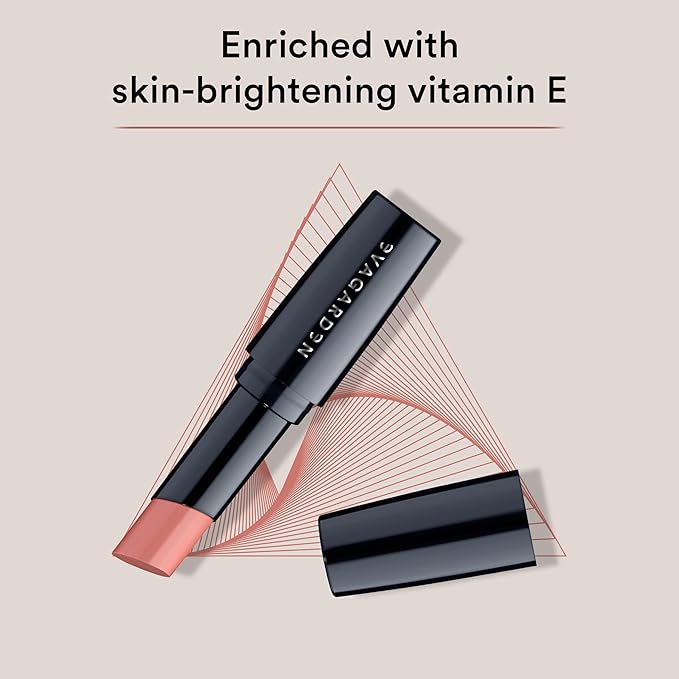 EVAGARDEN Pleasure Lipstick - Moisturizes and Nourishes - Protects with SPF - Soft Application Spreads Easily and Provides Smoothness - Gives Volume Effect and Bright Color - 661 Canyon Clay - 0.1 oz