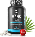 Men’s Hair Growth Supplement – Biotin & Collagen Hair Vitamins for Men – Thicker, Fuller Hair, Nail & Scalp Support – Hair Loss Supplement with Zinc, Selenium & Vitamins A C D E – 240 Capsules