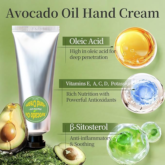 Pampering Gift for Women - Self Care Christmas Gifts Set, 5 Travel Size Essentials, Moroccan Argan Oil, Beef Tallow, Avocado Oil, Shea Butter, Bath Salt, Hair & Hand Repair, Foot Cream