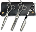 Saki Shears Grand Master 6" Set of Hair Cutting and Thinning Scissors - VG10 Japanese Steel - For Professional Hair Cutting