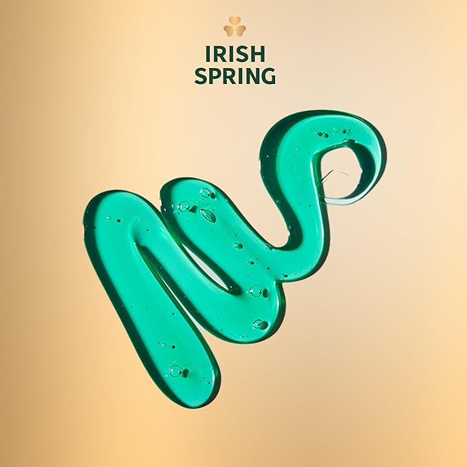 Irish Spring Men's Body Wash Pump, Original Clean Body Wash for Men, Smell Fresh and Clean for 24 Hours, Cleans Body, Hands, and Face, Made with Biodegradable Cleansing Ingredients, 30 Oz Pump
