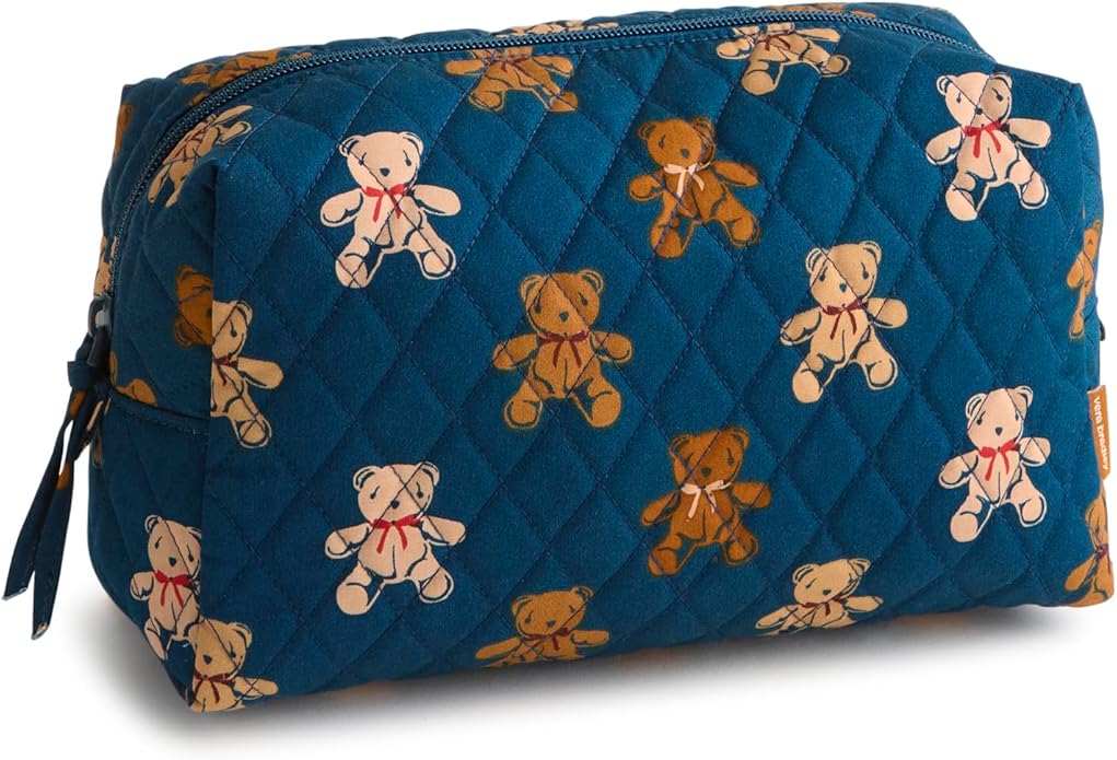 Premium Cotton Large Cosmetic Makeup Bag