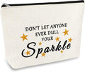 Inspirational Gifts for Best Friend Makeup Bag Motivational Gift Birthday Christmas Graduation Gifts for Daughter Best Friend BFF Bestie Sister Boss Wife Teacher Nurse Her Travel Cosmetic Bag