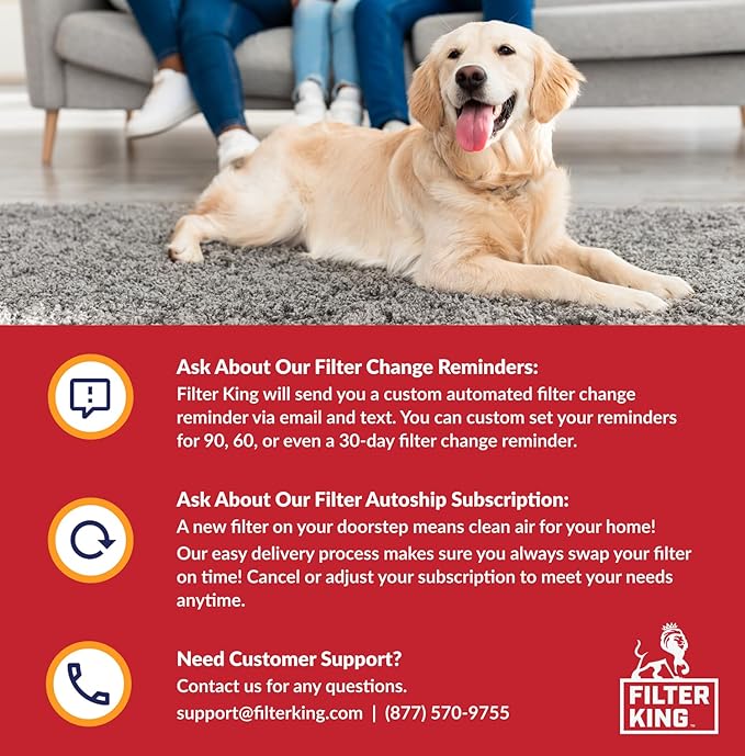 Filter King 17.5x23.5x1 Air Filter | 4-PACK | MERV 11 HVAC Pleated A/C Furnace - Image 5