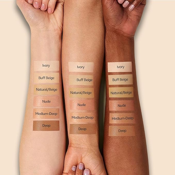 Mushroom Head Air Cushion CC Cream - Tattoo Cover up Makeup Waterproof Long-Lasting Moisturizing Concealer Foundation, Even Skin Tone for All Skin Types (Ivory)