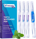 WhiteBite Pro Teeth Whitening Pens for Sensitive Teeth (4 Pens) – 35% Carbamide Peroxide Gel, Desensitizing Gel – Fast Whitening, Enamel-Safe, Travel-Friendly