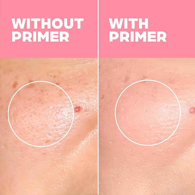 Elizabeth Mott Thank Me Later Hydrating Primer for Mature Skin – Lightweight, Gripping Face Primer for Dry, Sensitive, or Aging Skin – Smooths Texture & Hydrates with Hyaluronic Acid & Peptides, 30g