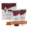 Travel kit for straightened hair treatment