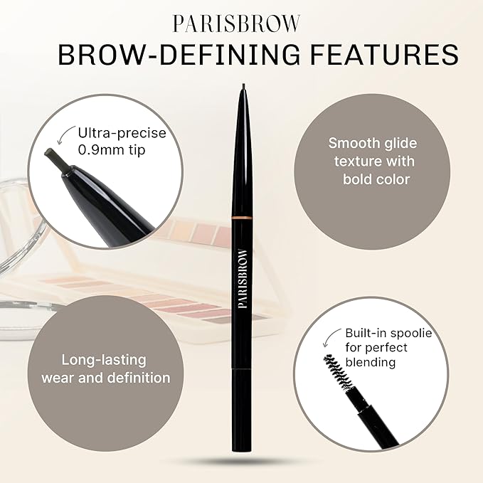 PARISBROW Slim Brow Pencil 01/Brown Eyebrow