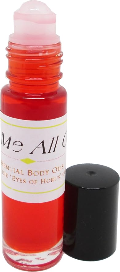 Lick Me All Over Scented Body Oil Fragrance [Roll-On - Red - 1/3 oz.] - ID#6392