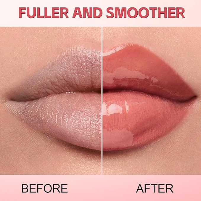 3D Voluming Lip Gloss Long Lasting Moisturizing Lip Gloss for Women Shine and Glowy Finish Lip Makeup
