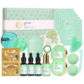 Tea Tree 23 Pcs Facial Skin Care Set, Bath and Body Gifts for Women & Men, Self-Care Relaxation Gifts, Home Spa, Sheet Mask, Gel Eye Mask, Gua Sha, Cream, Birthday, Christmas, Valentines, Mother Day