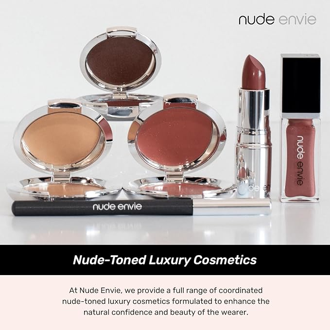 nude envie - Lip Liner - Smooth, Precise & Easy Application - Pigmented, Long-Lasting Lip Pencil - Add Definition - Prevents Feathering - Sharpenable - Vegan, Paraben-Free & Cruelty-Free - Rich