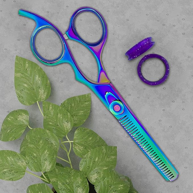 BEAUTICONE Thinning Shears for Hair Cutting, Professional Barber Hair Scissors, texturizing shears for Women/Men Trimming, Salon, Hair Layering scissor, Stainless Steel