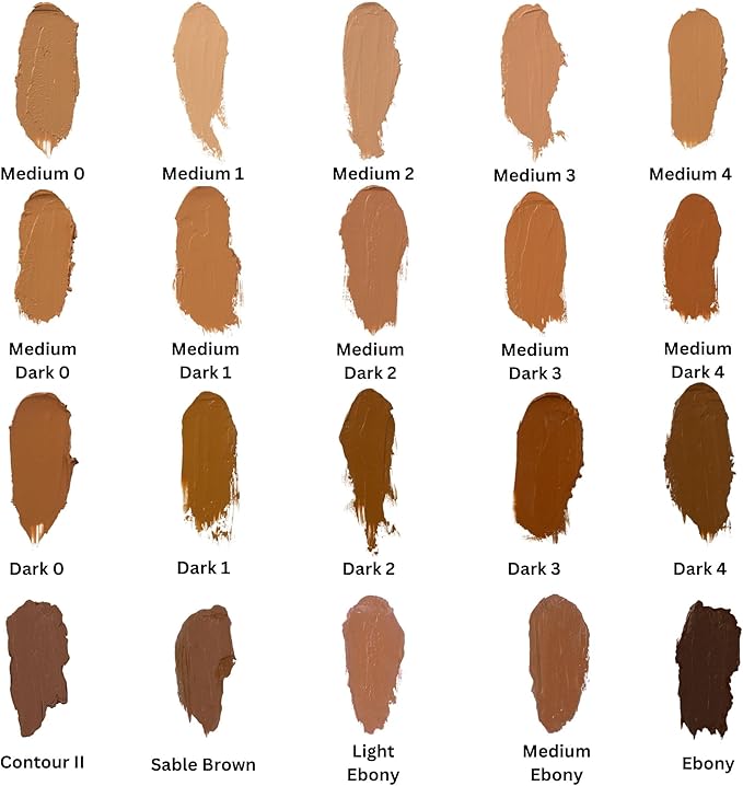 Mehron Makeup CreamBlend Stick | Face Paint, Body Paint, & Foundation Cream Makeup | Body Paint Stick Perfect for Halloween .75 oz (21 g) (Medium Dark 1)