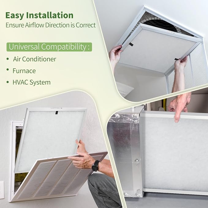 14x30x1 Reusable Air Filter MERV 8 Washable Furnace & AC Filter - Image 7