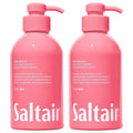 Saltair Body Wash, Pink Beach 2-Pack. Moisturizing Body Cleanser with Monoi Oil and Cupuacu Butter. Luxury Shower Gel for Women and Men. Vegan, Cruelty-Free, Paraben-Free. 2x 17oz Pump Bottles