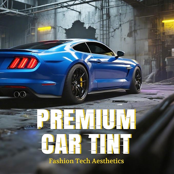 ARANA Car Window Tint Film 20" in × 30’Ft, 5% Premium Nano Ceramic Window Tints Automotive Privacy Tinted Film for Car Trucks, Heat Control 99% UV/IR Rays Block HD Vision Anti Glare & Scratch