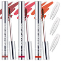 3 Colors Peel Off Lip Liner with Tweezer Kit, Rich Color Matte Finish Lip Tint Stains Makeup Set for Women, Long Lasting, Waterproof, Smudge Proof, For All Skin Types (#3, #6, #7)