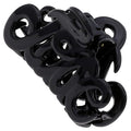 Camila Paris CP3025 French Hair Clip for Women, 2 inch Girls Hair Claw Clips Jaw Black Fashion Durable and Styling Hair Accessories for Women, Strong Hold No Slip Grip, Made in France