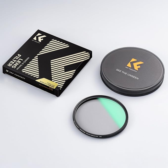 K&F CONCEPT 46mm Ultra-Low Reflectivity Circular Polarizers Filter 28 - Image 8
