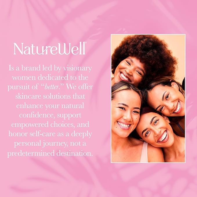 NATURE WELL Bouncy Plumping & Moisturizing Body Cream, Lightweight & Quick-Absorbing Formula to Help Visibly Firm & Smooth Skin, Scented with Tuberose, Dragonfruit, Lychee & Golden Amber, 12 Oz