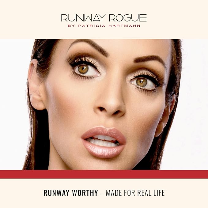 Runway Rogue Pearl Glam Long Wear Shimmer Liquid Lipstick, Metallic Cool-Toned Pink-Nude Lipstick with Silver and Gold Shimmer, ‘Soft Light’