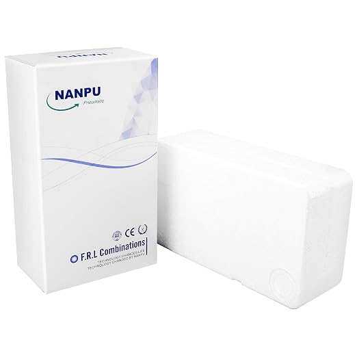 NANPU 1/2" NPT Air Filter Pressure Regulator Lubricator Dryer Gauge Kit - Image 7