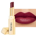 MAKI YIKA Moisture Dark Brown Lipstick for Women Hydrate Tinted Lip Balm for Dry Cracked Lips Dark Burgundy Glossy Lip Color Juicy Finish, MA071 Maduro Brown