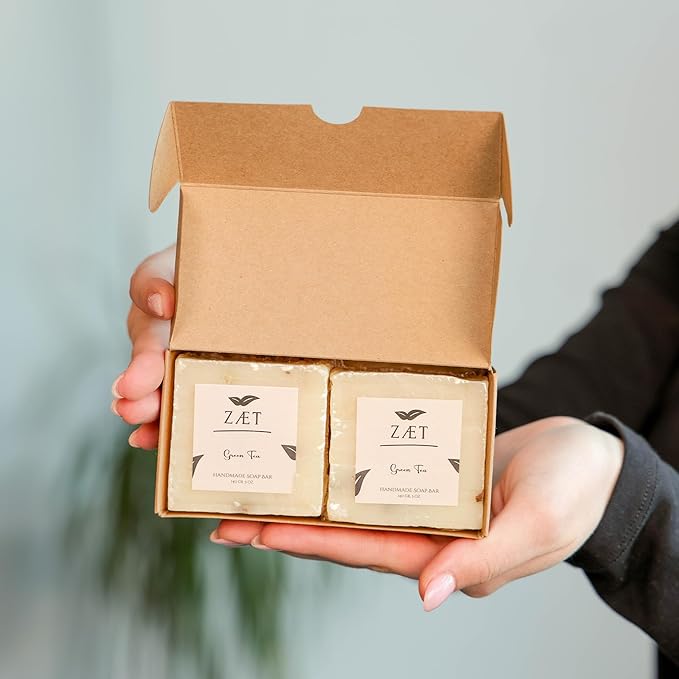Green Tea Soap Bar - 2 Pack