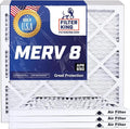 Filter King 20x40x4 Air Filter | 4-PACK | MERV 8 HVAC Pleated A/C Furnace by FilterKing