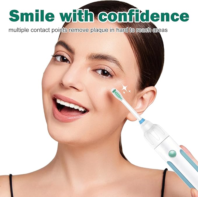 Replacement Toothbrush Heads for Philips Sonicare Replacement Brush Heads Medium Soft Dupont Bristles Electric Toothbrush Replacement Heads Fit E-Series Essence Xtreme Elite Advance, 4 Pack
