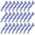 Ondder 24 Pack Alligator Hair Clips, 4.5 inch Clips for Hair Sectioning, Hair Styling Accessories for Women Men Girls Teens, Dark Purple