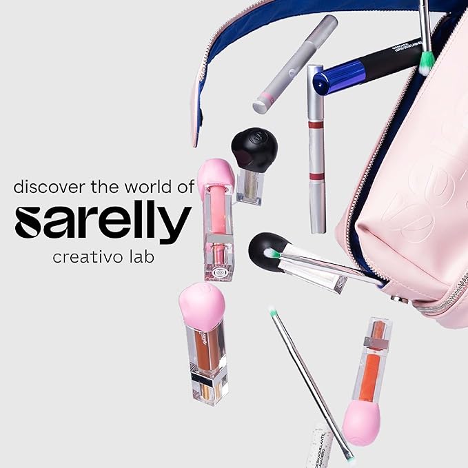 SARELLY, Lip Gloss + Shimmer, Apricot Honey Bourbon & Vermeil 24K, Makeup, Vegan Lip Shine, Sarelly Creative Lab