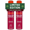 Mando Whole Body Deodorant For Men - Invisible Spray Deodorant - 72 Hour Odor Control - Low Irritation Formula - Aluminum Free, Benzene Free - 3.6 ounce Cans (Pack of 2) - Cabin Retreat