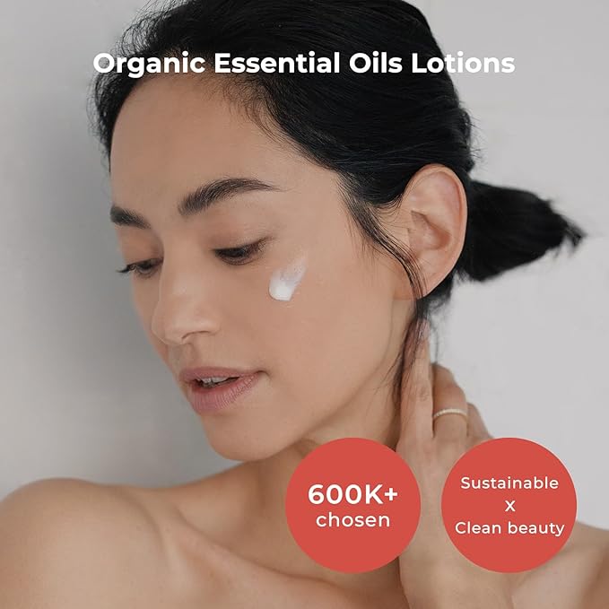INNA ORGANIC Rejuvenating Lotion, Anti-aging, Wrinkle Care, Fine Lines & Tightening, EWG & COSMOS Certified | Frankincense Essential Oils Infused Skin Care | Luxury Clean Beauty