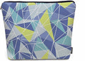 Woman Makeup Bag Triangle, Geometric Stripe Triangle Makeup Bags Travel Cosmetic Bags Toiletry Makeup Organizer Pencil Pouch Make Up Cosmetic Bag For Owners Lady Birthday Gifts
