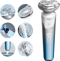 Men's Shaver Electric Rotary Razor 3D Floating Cutter Head Type-c One Hour Fast Charge Waterproof Razor with Led Display Wet Dry Shaving X3 Series Gift for Dad Husband Boy Friends