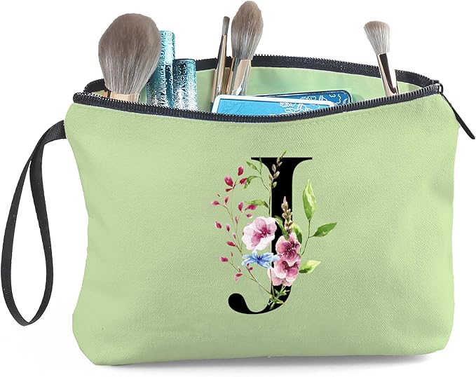 Birthday Inspirational Bridesmaid Proposal Team Small Gifts for Women Mom Aunt Teacher Sister Coworkers Makeup Cosmetic Bag Travel with Mirror Mothers Day Christmas Graduation J