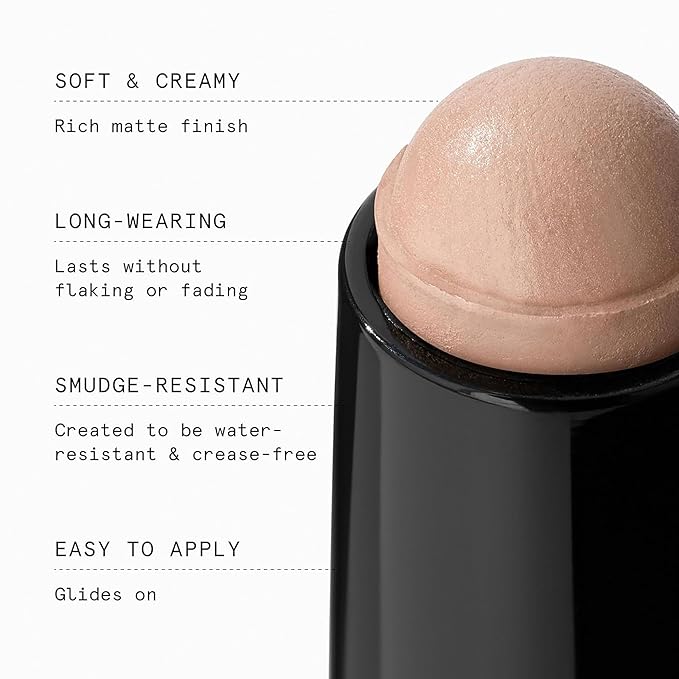 Beauty Pie Wondercolour Longwear Cream Eyeshadow Stick – Teddy Bare | Cool-Toned Matte Brown, Creamy Glide-On, Long-Wear & Smudge-Resistant