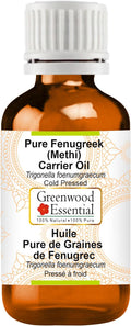 Greenwood Essential Pure Fenugreek (Methi) Carrier Oil (Trigonella foenumgraecum) 15ml (0.50 oz)
