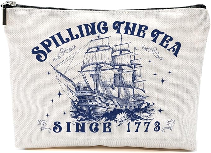 History Teacher Gifts Makeup Bag, Teacher Appreciation Gifts Cosmetic Bag, Funny Organizer Zipper Pouch, Gifts for History Lovers Women Girls Friends Sister Coworker Daughter