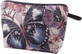 Cute Animal Lovers Gifts Butterfly Cosmetic Bag Makeup Pouch with Zipper (butterfly)