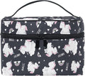 Makeup Bag, Cute Unicorn Rainbow Travel Makeup Organizer Bag Cosmetic Cases Toiletry Bags for Girl Women Ladies