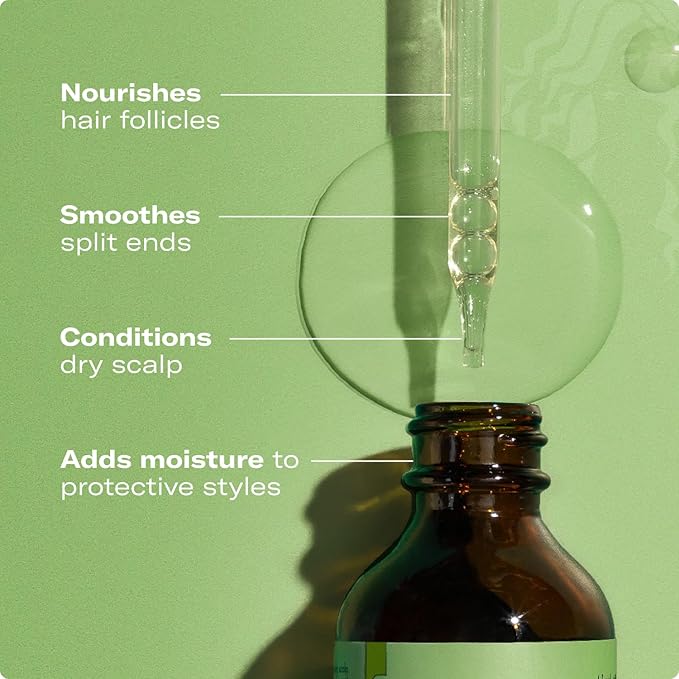 Mielle Organics Rosemary Mint Scalp & Hair Strengthening Oil and Pomade-To-Oil Quencher, Bundle